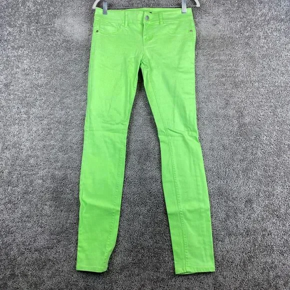 Skinny Jeans Lime Green Jeans Womens Forever 21 Jeans Forever